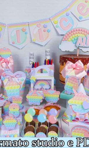 Arq. de corte Pop It Fidget Toy Candy -studio e pdf -COD 540