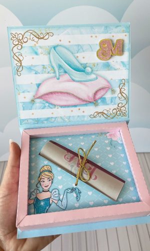 Arquivo de Corte Studio- Convite Cinderela (r303)