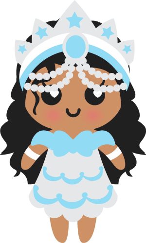 Arquivo de Corte Studio - Iemanjá Cute