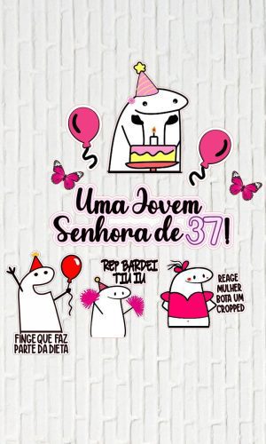 Arquivo de Corte Topo de Bolo Flork Uma Jovem Senhora