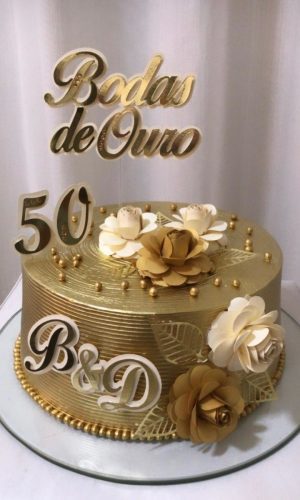 Arquivo de Corte Topo Bodas de Ouro