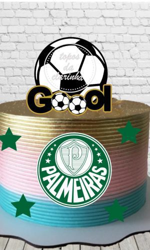 Arquivo de Corte Topo Bolo Futebol