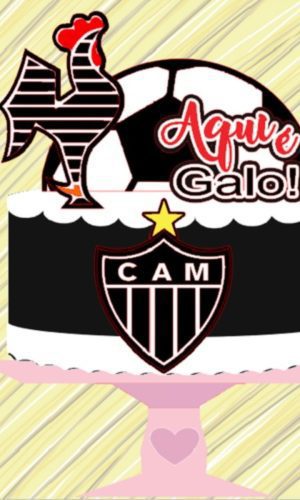 Arquivo De Corte Topo De Bolo Atletico