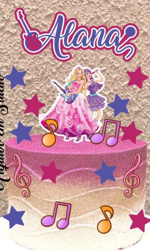 2 Arquivos - Studio - Topo de Bolo Barbie Pop Star