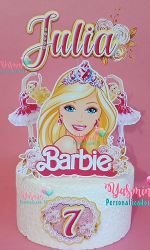 Arquivo de Corte Topo de Bolo Barbie