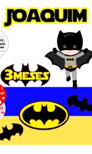 Arquivo de Corte Topo de Bolo Batman Cute