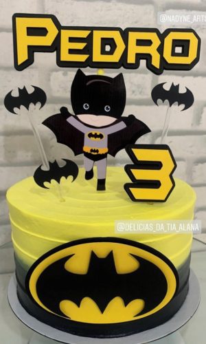 Arquivo de corte Topo de Bolo Batman Cute