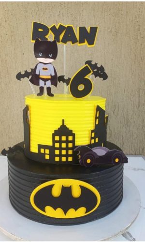 Arquivo De Corte Topo De Bolo Batman Predio Camadas 2 Andare