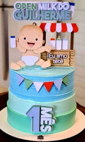 Arquivo de Corte Topo de Bolo Bebê Frutinha Studio