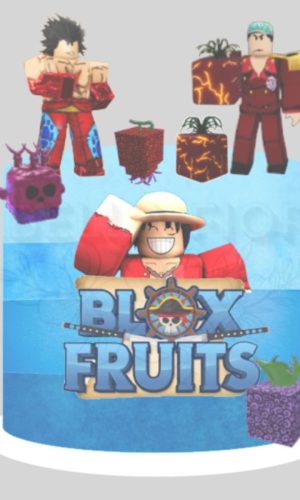 Arquivo de Corte Topo de Bolo Blox Fruits 28 - Bf