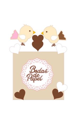 Arquivo De Corte Topo De Bolo Boda De Papel