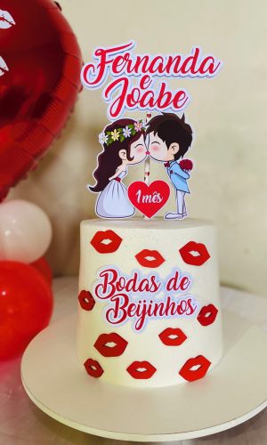 Arquivo de Corte Topo de Bolo - Bodas de Beijinho