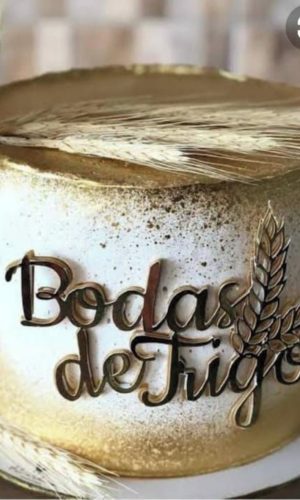 Arquivo de Corte Topo de Bolo Bodas de Trigo Csv583
