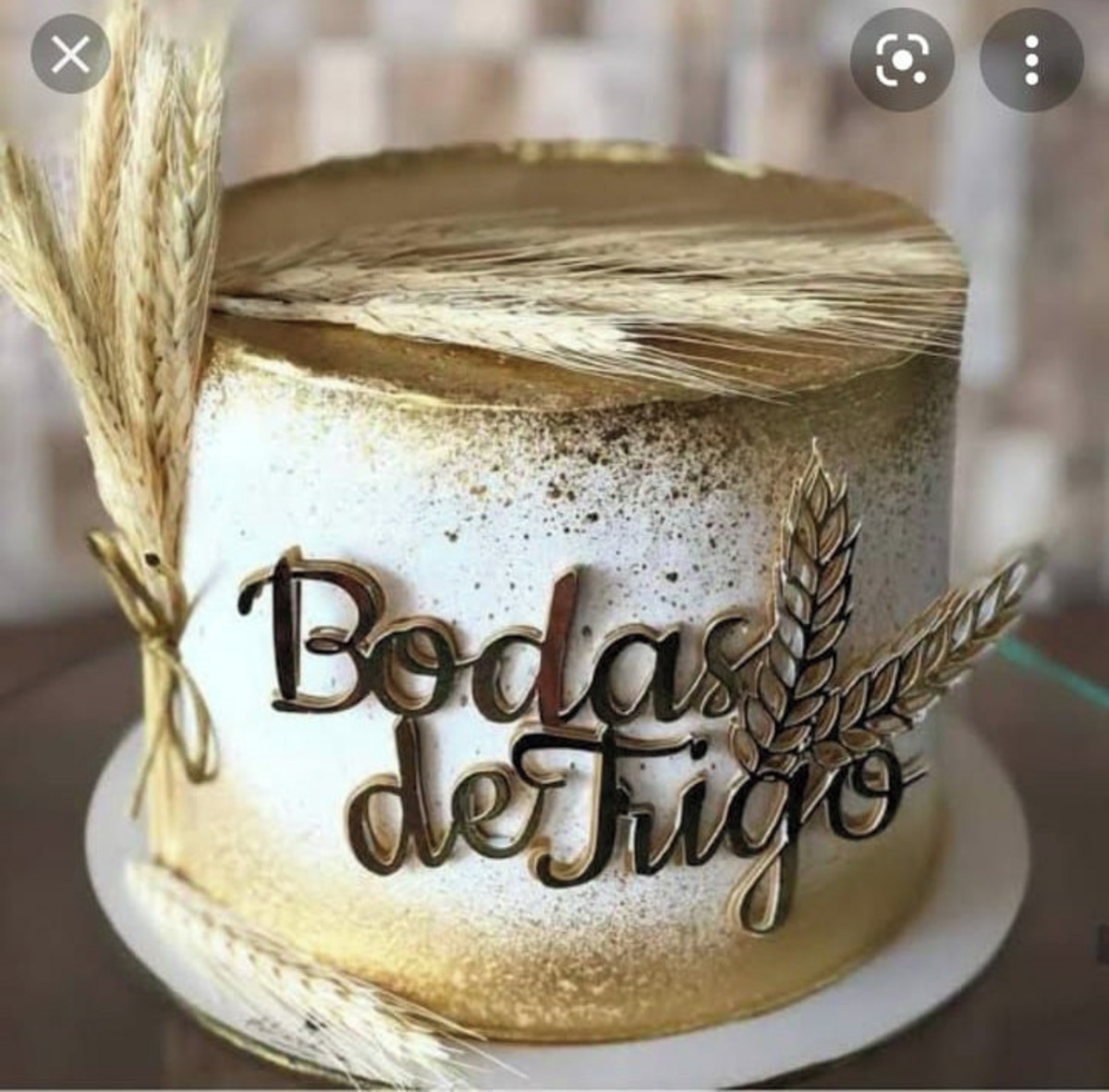 Arquivo de Corte Topo de Bolo Bodas de Trigo Csv583