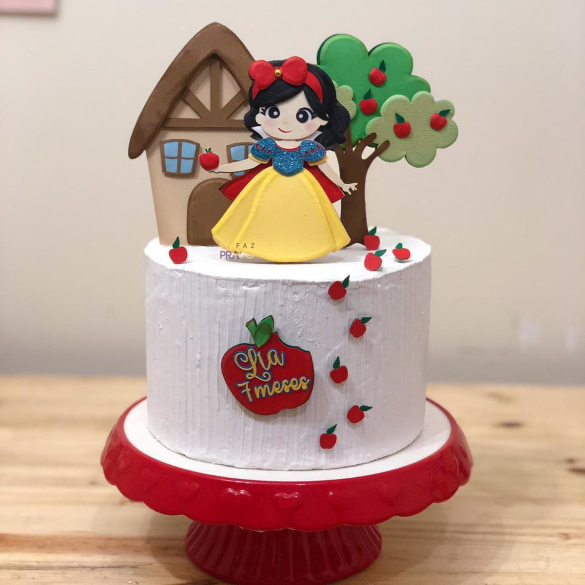 Arquivo de Corte- Topo de Bolo Branca de Neve (studio) 3