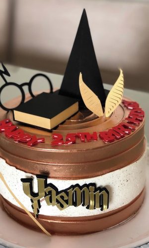 Arquivo de Corte Topo de bolo camadas harry potter