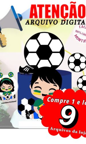 Arquivo de Corte Topo de Bolo - Copa Baby Bolinhas Bb