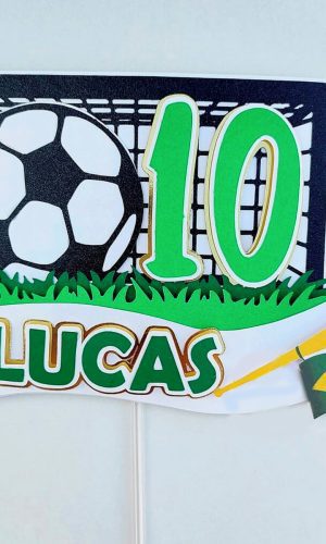 Arquivo De Corte: Topo De Bolo Copa Do Mundo Brasil 009