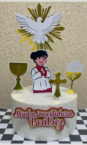 Arquivo de Corte Topo de Bolo Crisma