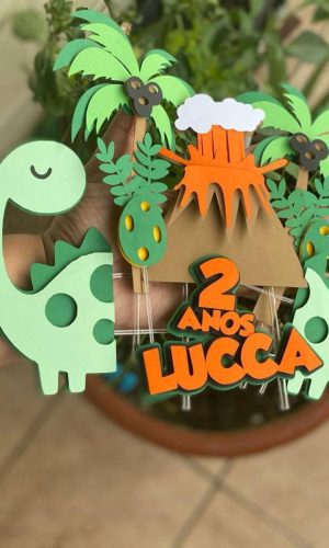 Arquivo De Corte Topo De Bolo Dinossauro