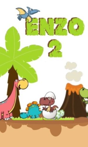 Arquivo de corte Topo de Bolo Dinossauro STUDIO, #2043