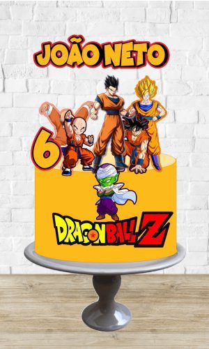 Arquivo de Corte Topo de Bolo Dragonball Z