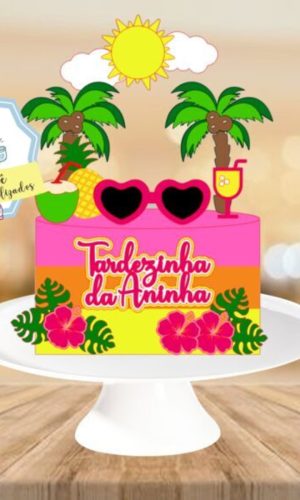 Arquivo de Corte Topo de Bolo em Camadas Tardezinha