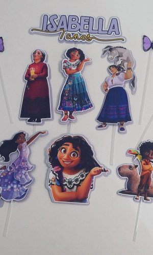 Arquivo de Corte Topo de Bolo Encanto Disney #15642