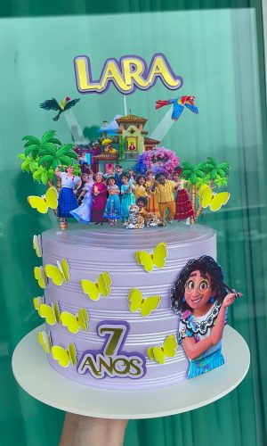 Arquivo de Corte Topo de Bolo Encanto