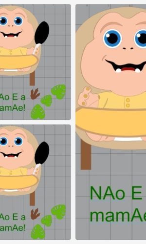 Arquivo de Corte Topo de Bolo Família Dinossauro + Brinde