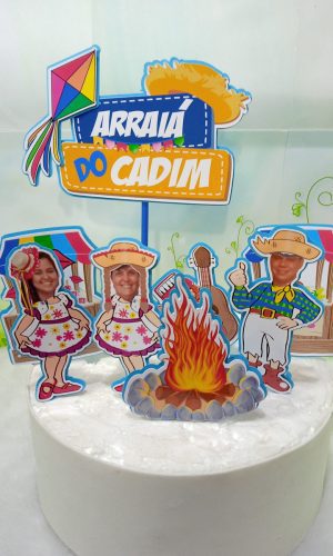 Arquivo de Corte Topo de Bolo Festa Junina 13 (Studio)