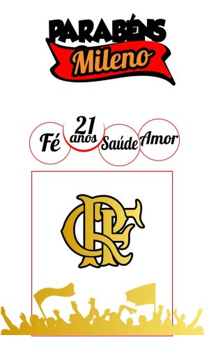Arquivo De Corte Topo De Bolo Flamengo Studio 002