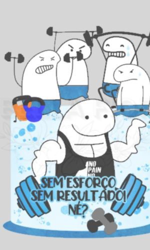 Arquivo de Corte Topo de Bolo Flork Academia em Camadas - Bf