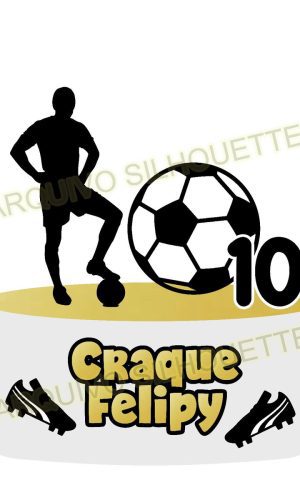 Arquivo de Corte - Topo de Bolo - Futebol