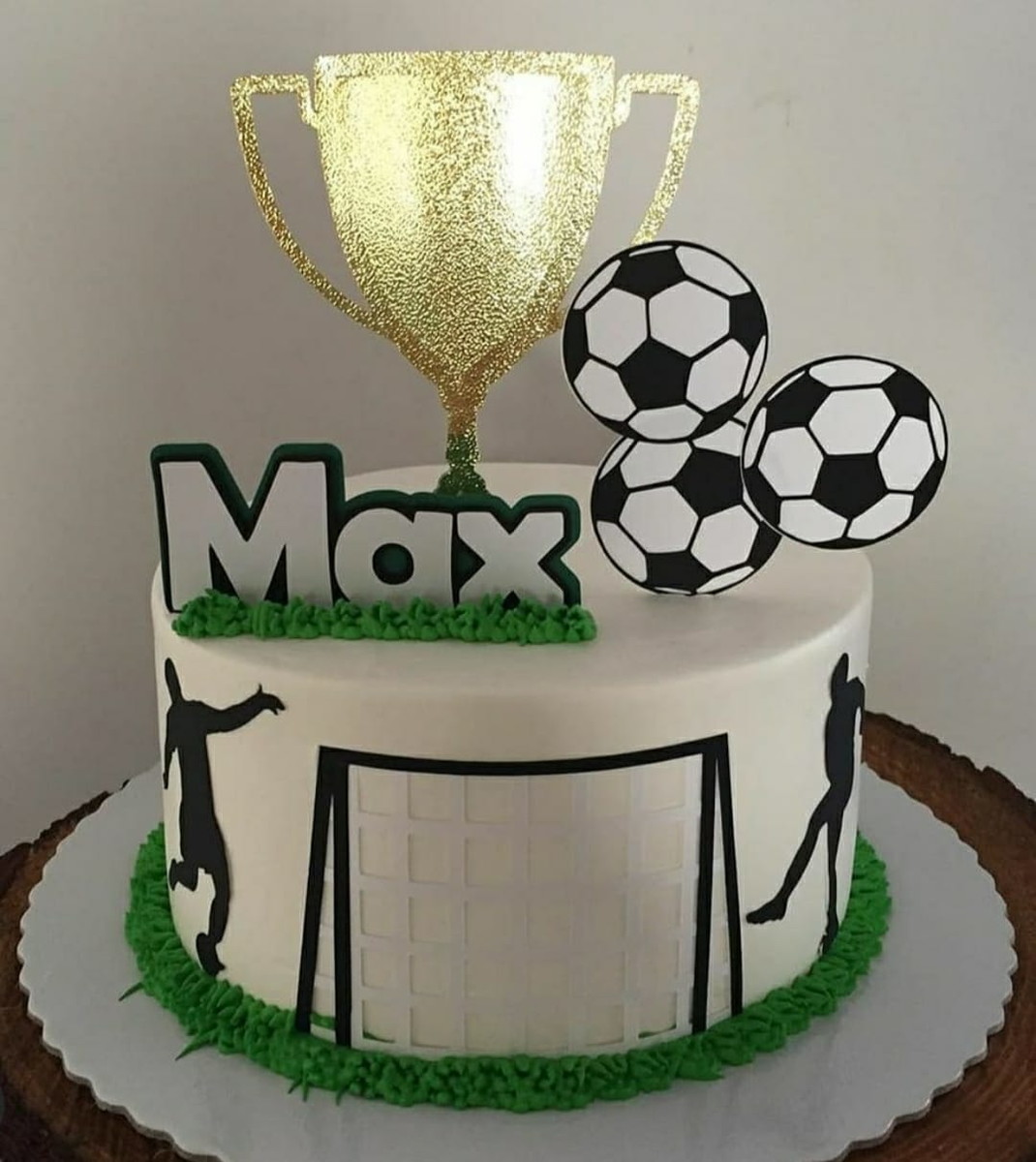 Arquivo de Corte Topo de Bolo Futebol