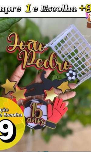 Arquivo De Corte Topo De Bolo Futebol - Stuido 002
