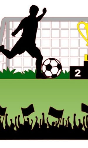 Arquivo de Corte Topo de Bolo Futebol Torcida