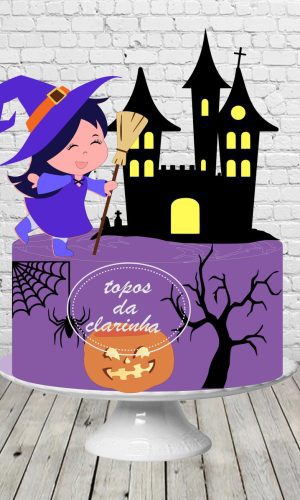 Arquivo De Corte Topo De Bolo Halloween Camada