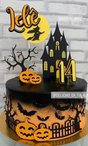 Arquivo de corte Topo de Bolo Helloween