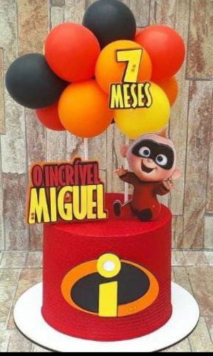 Arquivo De Corte Topo De Bolo Incríveis Baby