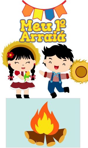 ARQUIVO DE CORTE TOPO DE BOLO junino