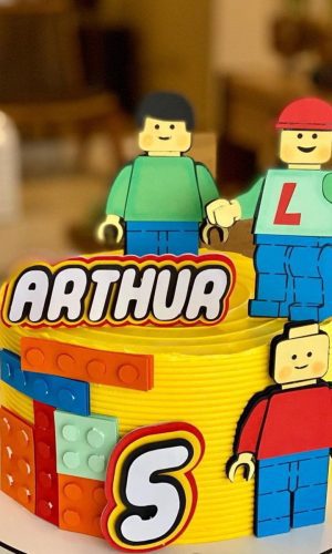 Arquivo De Corte Topo De Bolo Lego