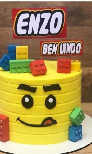 Arquivo De Corte Topo De Bolo Lego