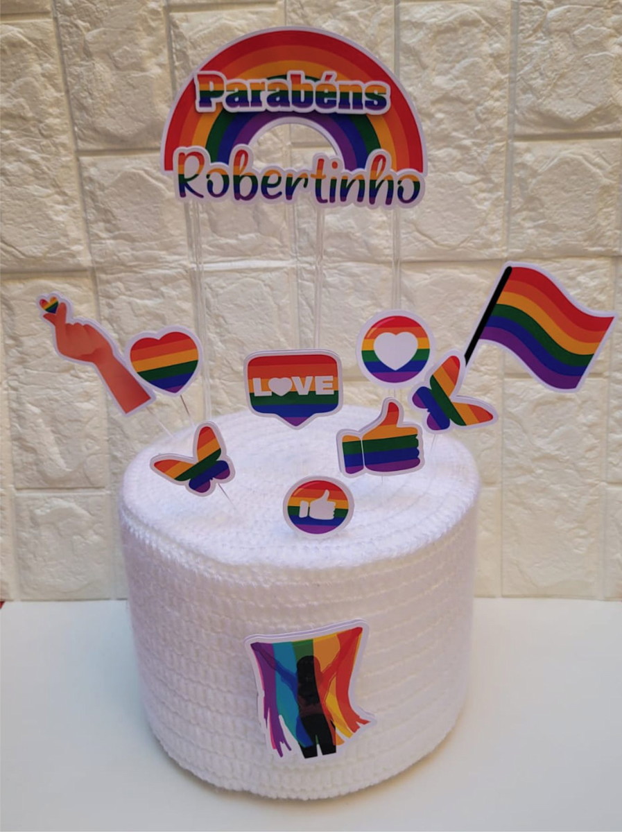 Arquivo de Corte Topo de Bolo LGBT