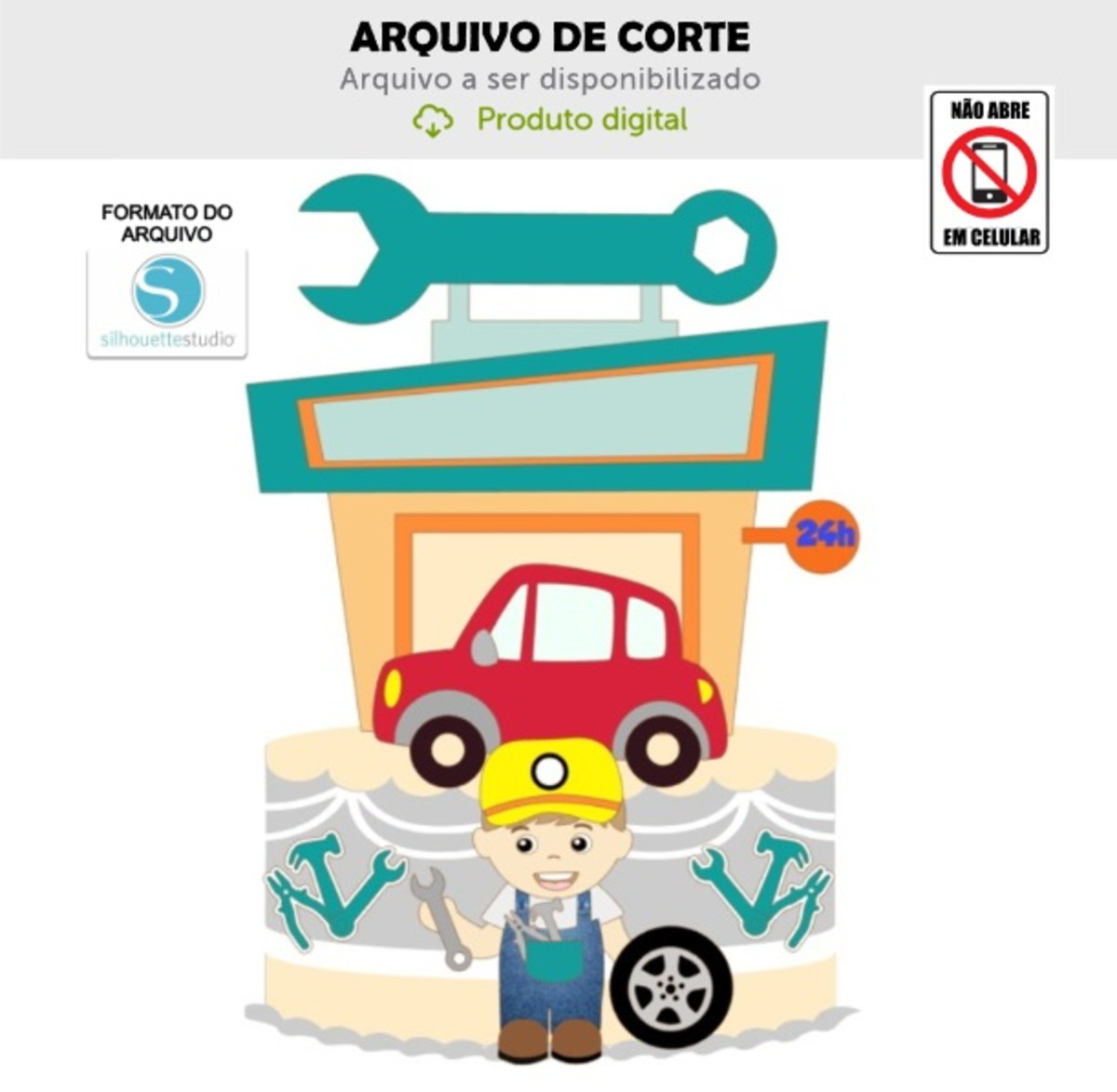 Arquivo de Corte Topo de Bolo Mecânico