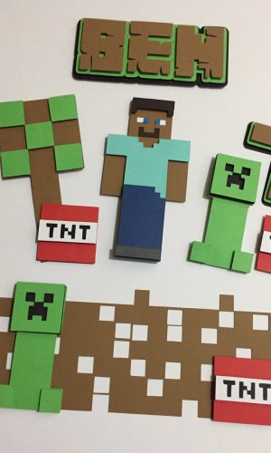 Arquivo de corte topo de bolo minecraft