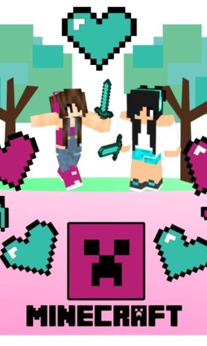 Arquivo de Corte Topo de Bolo Minecraft Menina