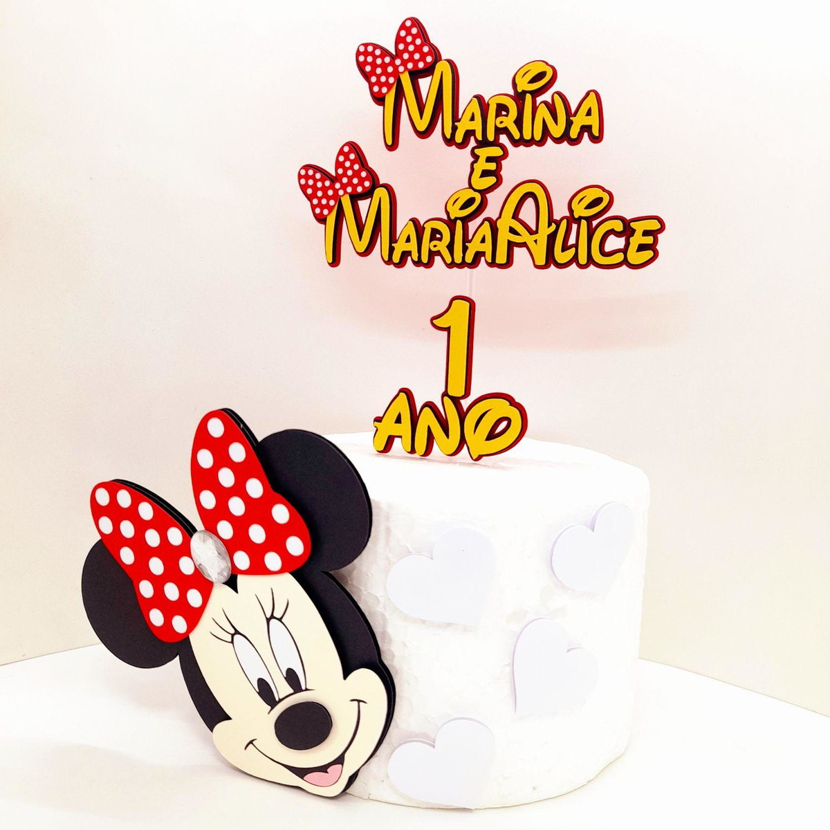 Arquivo de Corte Topo de Bolo Minnie 100% Camada 2 Studio - Imagem 3