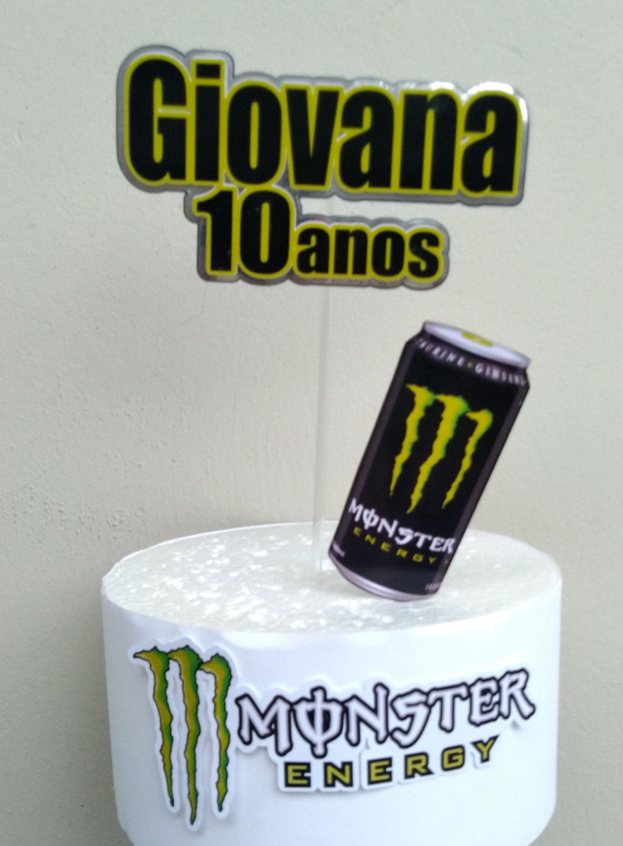 Arquivo de Corte STUDIO - Topo de Bolo Monster (R091)