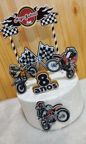 Arquivo de Corte Topo de Bolo Motocross 04 (Studio)